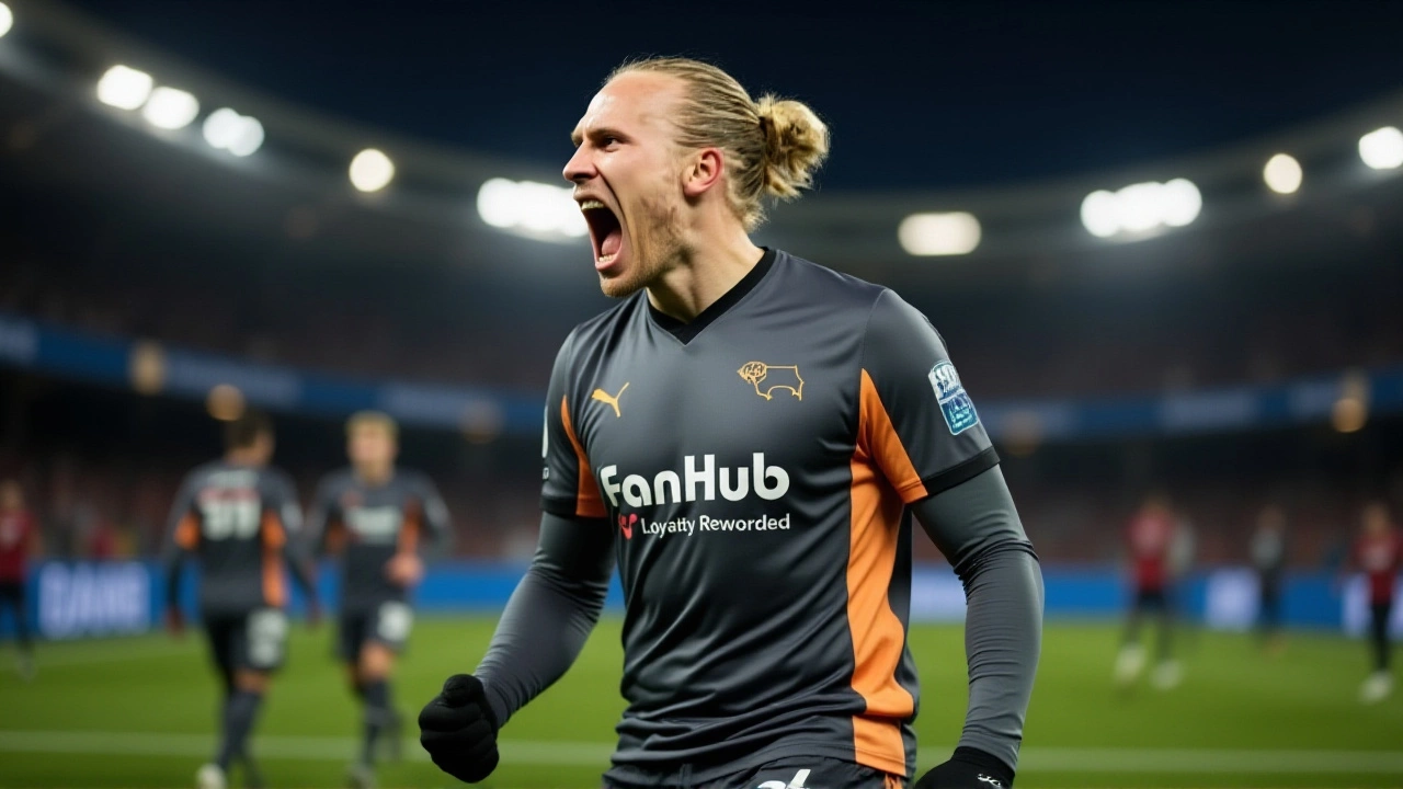 Derby County Stun Swansea 2-1 with Late Galbraith Goal to Boost Playoff Hopes