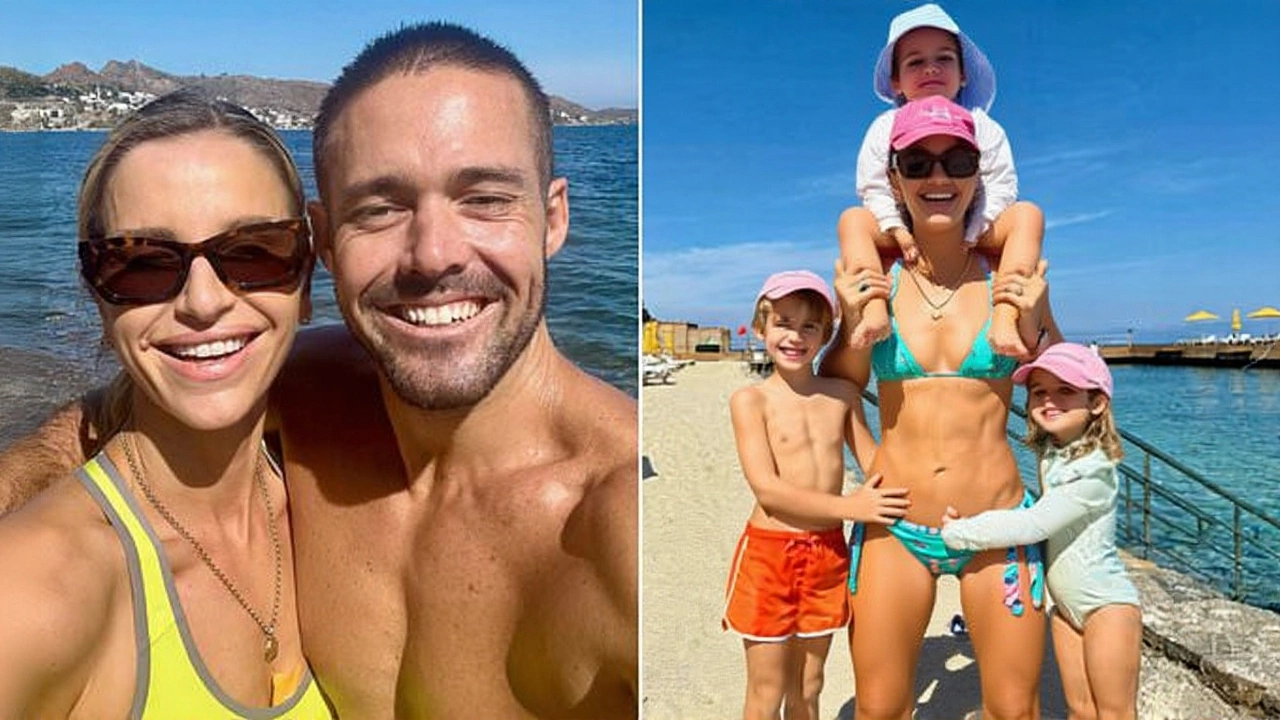 Vogue Williams Enters I'm A Celebrity Amid Split Rumors as Spencer Matthews Misses Camp